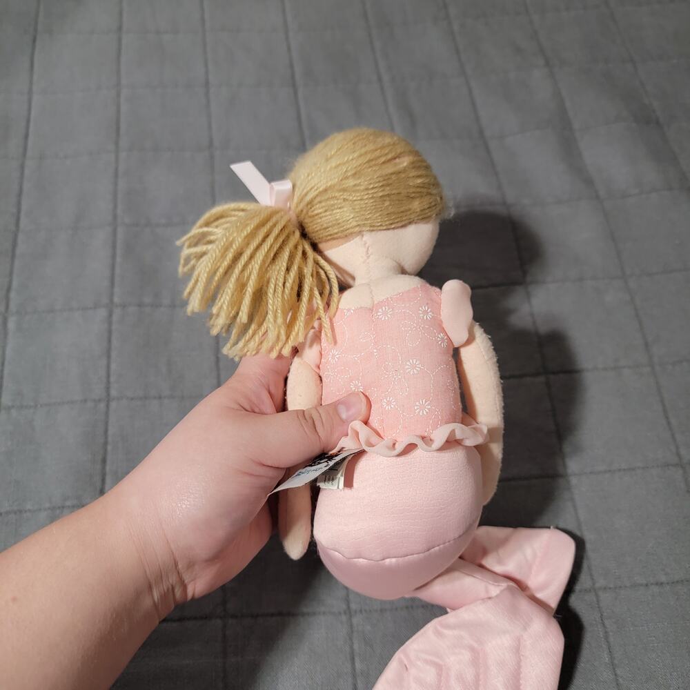 Jellycat Millie Shellebelle 14" Mermaid Plush Doll London Pink Blonde Beanbag - Picture 4 of 7